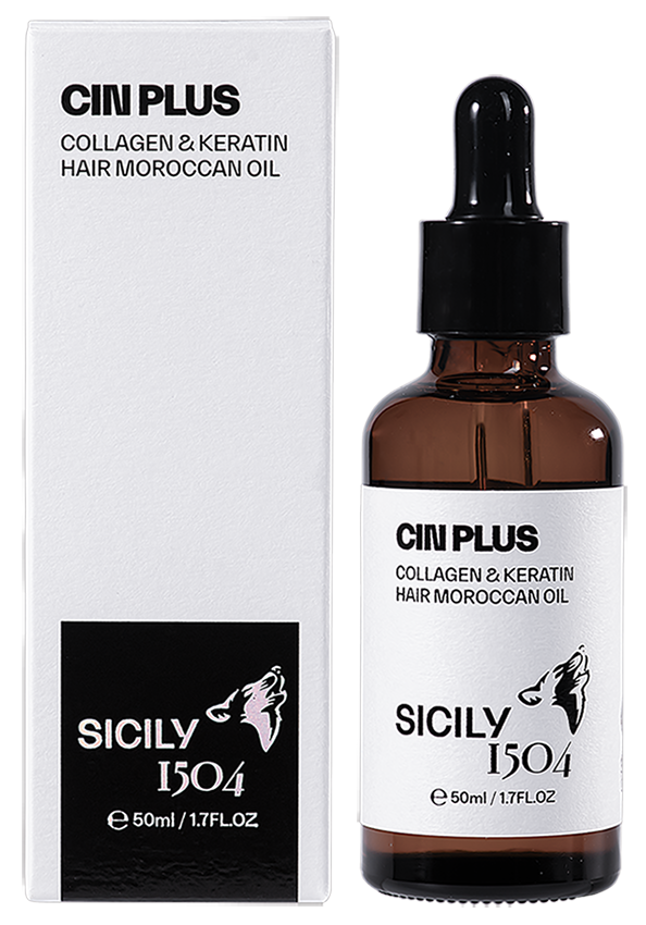 CINPLUS COLLAGEN & KERATIN HAIR MOROCCAN OIL